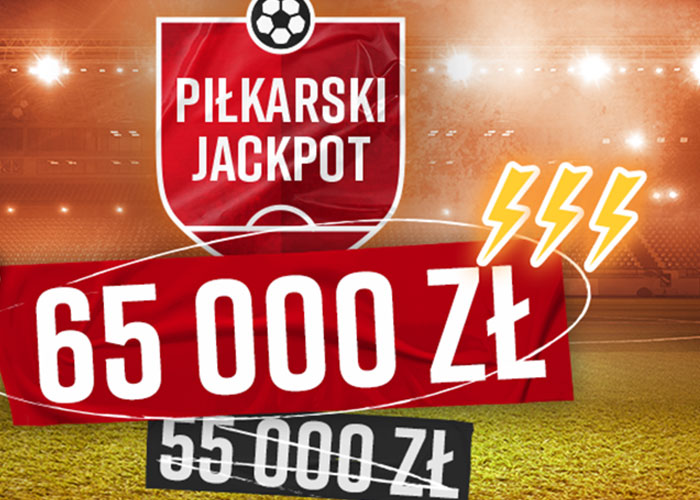 Rekordowe 65 000 PLN w Piłkarskim Jackpocie Betclic!